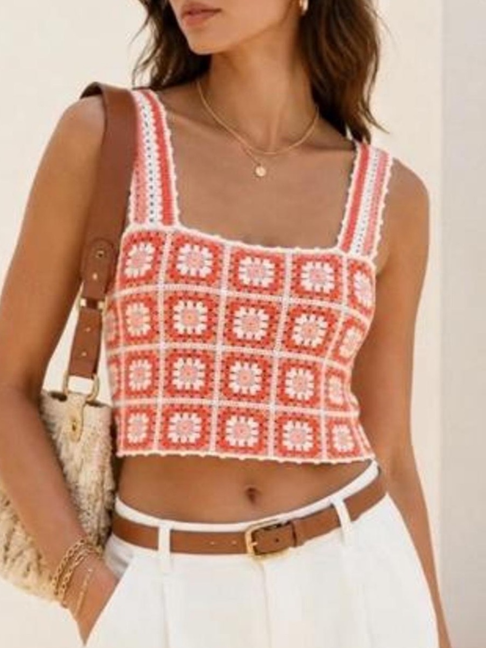 Maje Crochet Top